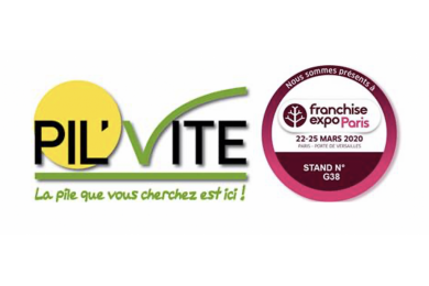 PIL'VITE au SALON DE LA FRANCHISE du 4 au 7 octobre 2020