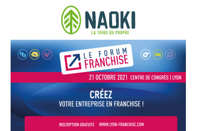 NAOKI sera présent au forum franchise à Lyon