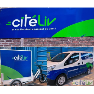 Ouvrez votre agence de transport décarbonée avec Citéliv le réseau pionnier de la livraison urbaine 100% écologique