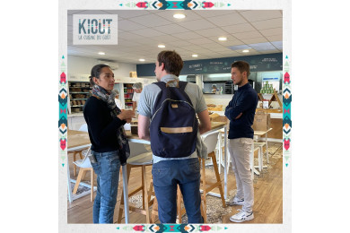 Kiout,  restauration rapide éthique, a organisé une nouvelle réunion d’informations !