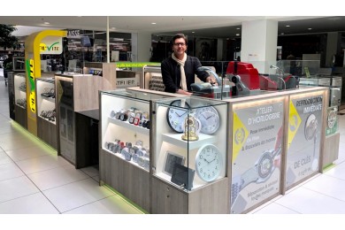 2ÈME Kiosque pour Olivier LOURME, franchisé PIL’VITE à FAGNIERES (51)