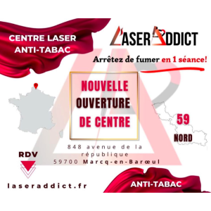 Ouverture d'un centre LaserAddict à Lille