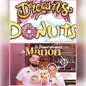 Le Donut Spécial Manon : une création signée Dreams Donuts et la gagnante du Meilleur Pâtissier