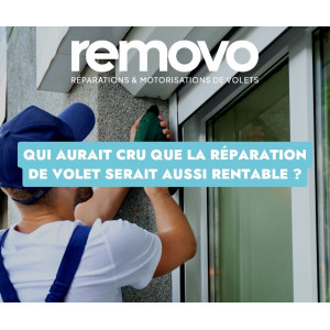 Le marché des volets roulants est en croissance constante, rejoignez removo