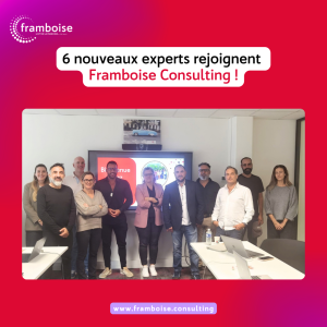 Framboise Consulting accueille 6 nouveaux experts en franchise