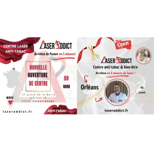 LaserAddict : Ouverture de deux nouveaux centres