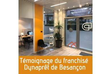 Romain Hoorelbeke a ouvert son agence Dynaprêt à Besançon