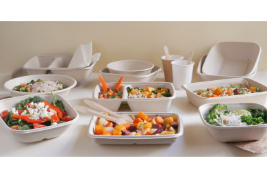 Avec ses nouveaux emballages compostables, Kiout, l’enseigne de restauration rapide affirme sa démarche écologique !!!