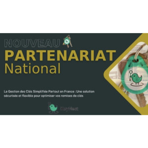 Primo Conciergerie : partenariat national avec KeyNest – gestion de clés facilitée partout en France