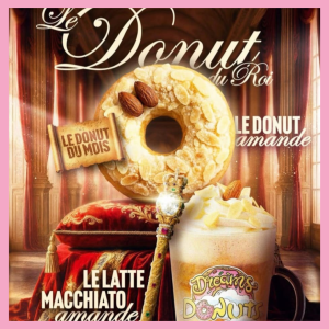 Le donut du mois illustre la régularité du concept Dreams Donuts