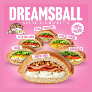 Les Dreams Ball enrichissent la gamme chez Dreams Donuts