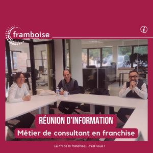 Framboise Consulting a reçu deux nouveaux candidats à la franchise