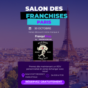 Kilo Shop au salon de la franchise FranquiShop Paris 2025