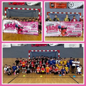 Pink Pare-Brise soutient le Handball Club de Carpentras