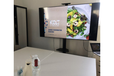 Une très belle promotion de porteurs de projet viennent rencontrer Kiout et son concept de restauration innovant
