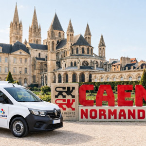 Louvéa Caen passe à l’électrique avec un nouveau véhicule de livraison