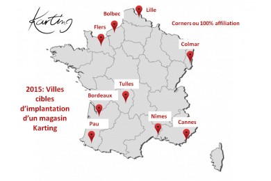 Les ouvertures cibles pour 2015 chez Karting