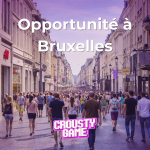 Vous avez un restaurant à Bruxelles ? Et si vous le transformiez en Crousty Game