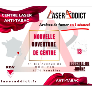 Nouvelle ouverture de centre chez LaserAddict