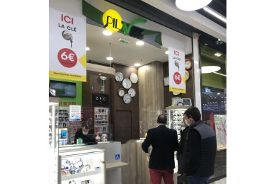 PIL’VITE : un emplacement stratégique en GALERIE COMMERCIALE fourni et négocié par le franchiseur