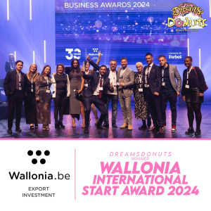 Dreams Donuts remporte le Wallonia International Start Award 2024 !