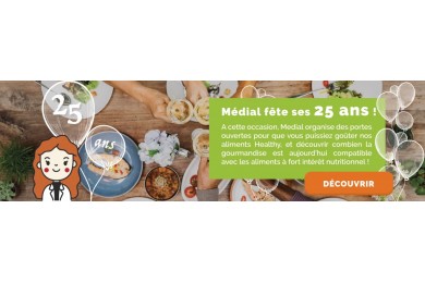 Anniversaire des 25 ans du réseau de franchise MEDIAL, centres diététiques