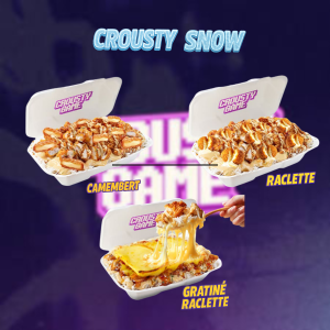 Crousty Game lance sa gamme Crousty Snow pour réchauffer l’hiver