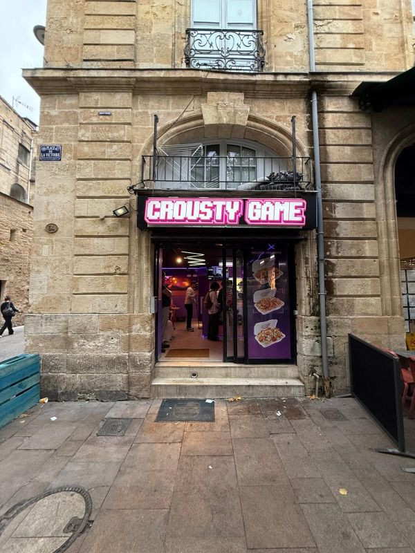 Crousty Game enseigne