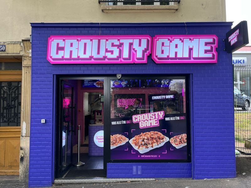 Crousty Game enseigne