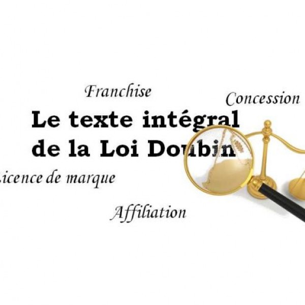 Texte intégral Loi Doubin - Article L330-3 et décret d'application